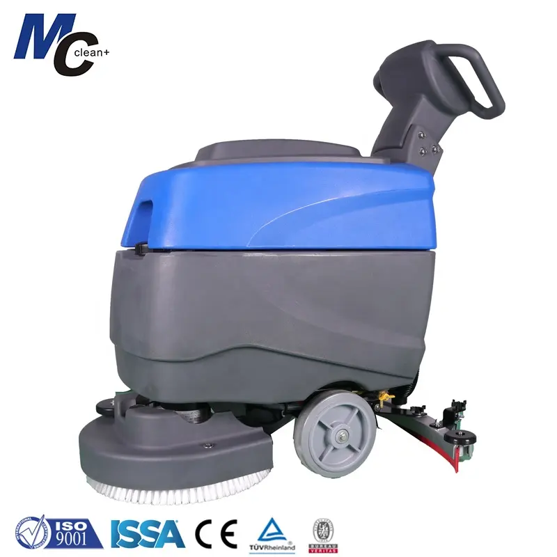 C460S elektrikli otomatik kompakt boyutu zemin yıkama temizleme Scrubber kurutma makinesi
