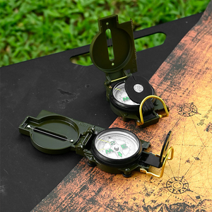 Kompas Survei Biologi profesional, dengan casing pelindung logam kompas magnetik - Product Image 4