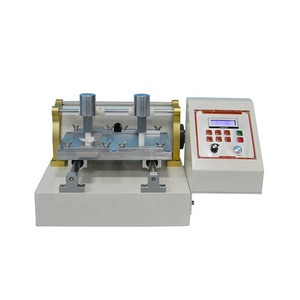 Kumaş sürtünme renk haslığı test deri 2 kafa JIS sürtünme test cihazı ıslak ve kuru sürtünme test makinesi - Product Image 1