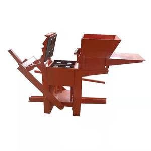 粘土インターロッキングレンガアースブロック製造機手動圧縮土壌粘土レンガ製造機 - Product Image 2