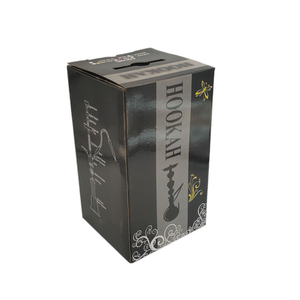 高品质新设计72厘米高金色nargile透明玻璃大德国水烟套装 - Product Image 4