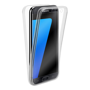 S7边缘全保护360手机套三星S7边缘透明TPU电脑外壳 - Product Image 2