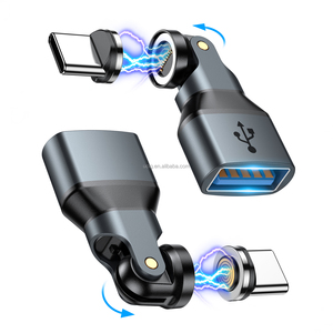 USB C型适配器 | 将USBC端口转换为USB-A端口充电转换器适配器，带Type-C & Micro & iOS磁性尖端 - Product Image 1