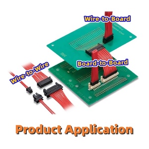 深圳晶圆PCB线板对板夹层IDC 2 3 4 5 6 8 12针电气端子电缆电线连接器 - Product Image 3