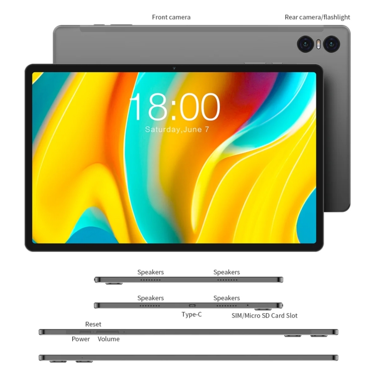Teclast T50 Pro Tablet PC - 16GB+256GB 4G Android Tablet