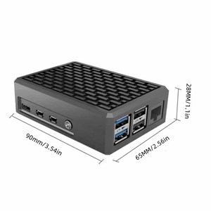 Cheng su chuang Aluminium legierung Shell Kühlkörper abdeckung für Raspberry Pi 5 Gehäuse - Product Image 2
