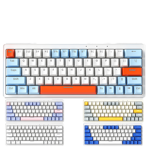 EYOOSO Z11T 61 <strong>Keys</strong> Wired Mini Mechanical Gaming <strong>Keyboard</strong> Backlit PC <strong>Computer</strong> USB Compatible Keychron Design for Gaming - Product Image 1
