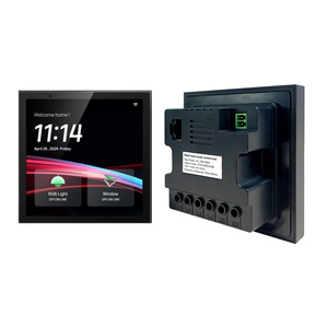 4 pollici Multi-funzione di musica Host Touch Screen a parete di controllo centrale con Zigbee Gateway tuya smart home pannello di controllo