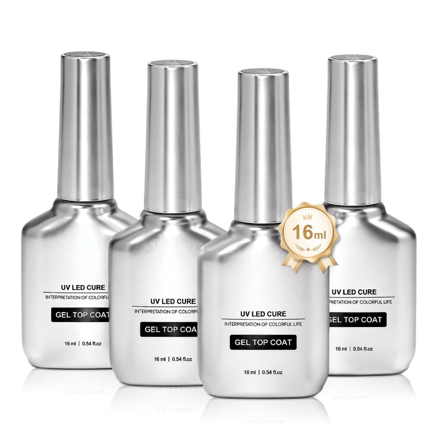 4 Pcs Gel Top Coat