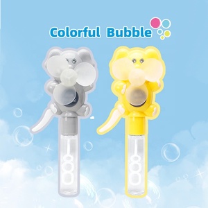 Yeni varış 2 In 1 kabarcık değnek 40ML fil el basıncı mini fan kabarcık sopa kabarcık değnek oyuncaklar - Product Image 3