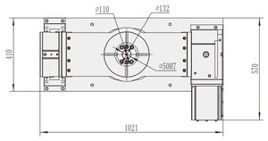 RTS-255五轴机床数控加工中心零件数控机床转盘 - Product Image 6