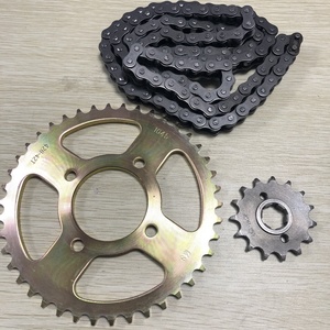 CQHZJ en iyi satış motosiklet ön ve arka dişli zincir Fit Ktm Duke 200 125 390 dişli zincir seti motosiklet zincir seti - Product Image 5