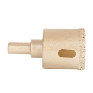 1 adet fincan testere delik kiremit kesici seramik taç Metal elmas karot matkap ucu cam karo mermer cam daire delik testere açacağı 6-65mm - Product Image 2