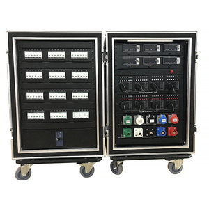 Newest <strong>Design</strong> 48 Channels Power Distro With 400a Camlock <strong>Input</strong> and 19pin Socapex Connector Outputs for All Stage <strong>Devices</strong>