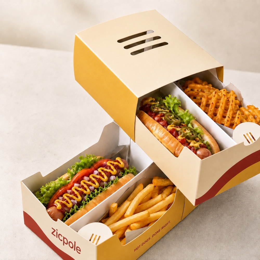 Caja de doble cajón