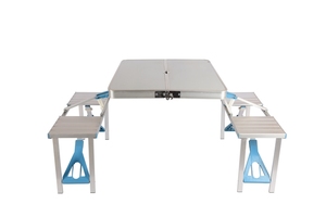 Bán Buôn Ghế Đẩu Bàn Gấp Tích Hợp Chất Lượng Ghế Gấp Ngoài Trời OEM Ghế Dự Tiệc Hội Nghị Ăn Tối Dã Ngoại Căng Tin Bệnh Viện Trường Học - Product Image 2