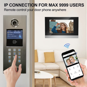 Door <strong>Intercom</strong> <strong>Video</strong> Doorphone for Multiple Apartment 7 Inch Indoor Monitor Network <strong>Intercom</strong> <strong>System</strong>