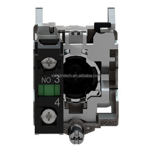 Schnei der originale interruttore automatico industriale manopola pulsante Push Toggle Harmony XB4BA61Flat pulsante di recupero 1NO - Product Image 6