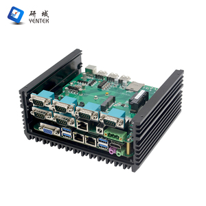 <strong>Embedded</strong> Pc Intel I7-7500U 2 DDR4 Win10 Linux Ubuntu MSATA VGA HD 2 LAN 4in4out <strong>GPIO</strong> 6 RS232 485 DB9 COM Fanless Industrial Pc - Product Image 5