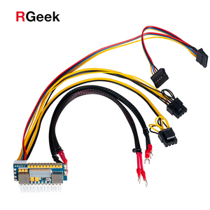 RGeek 24pin 12V DC <strong>Input</strong> 450W Peak <strong>Output</strong> Switch ATX Pico PSU Mini ITX <strong>PC</strong> Power - Product Image 3