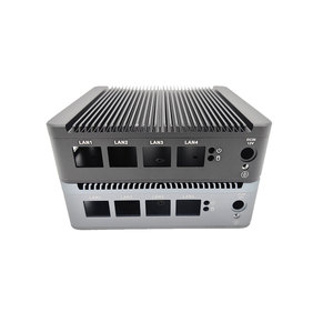 CS02 Micro <strong>Computer</strong> Fanless Case Factory Customizable Aluminum Industrial Chassis OEM <strong>Network</strong> Firewall Router Mini <strong>Computer</strong> - Product Image 1