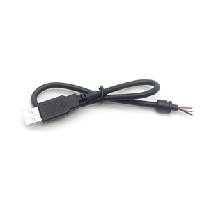 High Quality <strong>Custom</strong> <strong>USB</strong> <strong>2</strong>.<strong>0</strong> AM to Open End Data Cable Made with Pure Copper for Printer Computer Barcode Scanner Use