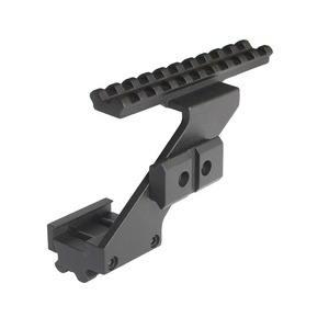 Sıcak satış ayna köprü modifiye evrensel kırmızı nokta heighbridge Hracket yan lazer braketi - Product Image 2