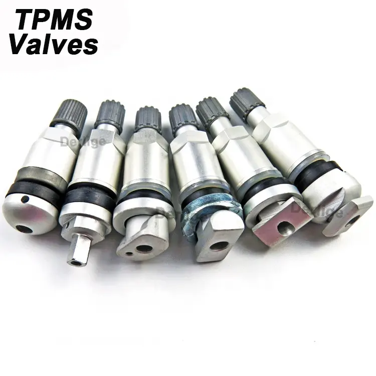 Aluminium alloy car tire valves for TPMS sensor snap-in tubeless wheel rim valve stems tpms series tire valves