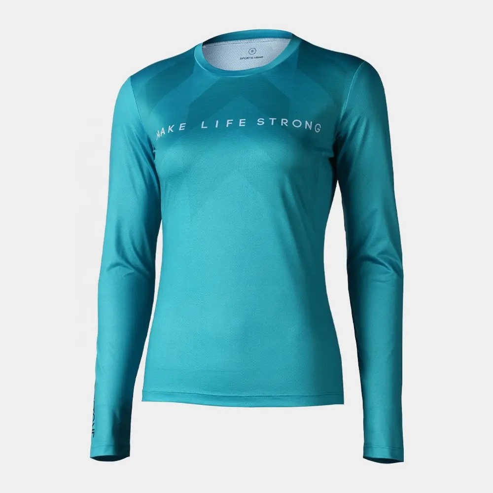 Tarstone Sublimatie Customn Vrouwen Lange Mouwen Running Shirts Running Fitness Kleding Sportkleding Joggingpakken Vrouwen