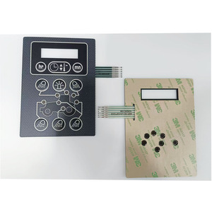 Interruptor de membrana de tecla táctil en relieve personalizado/teclado con retroiluminación LED - Product Image 3