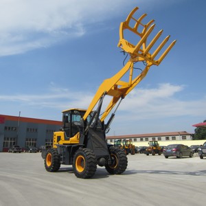 新型多功能3ton4t 5t四轮驱动前端装载机，带3吨发动机铲斗附件5吨额定负载 - Product Image 4