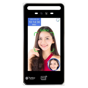 LINUX Ai Reconocimiento facial Productos de control de acceso biométrico RFID Dispositivo facial de Asistencia para Empleados Reloj en el trabajo - Product Image 1