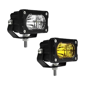 40W yüksek güç Off-Road LED sürüş ışıkları açık evrensel macera ve araç kullanımı için Combo ışın kare
