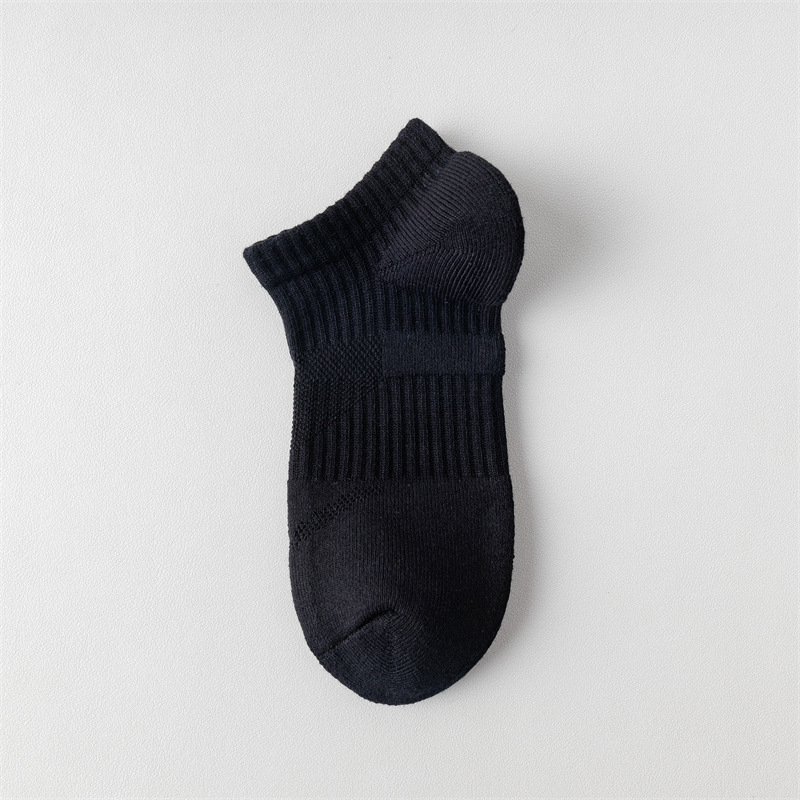 Black boat socks