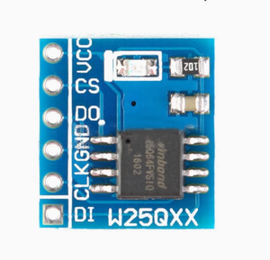 W25Q128ストレージモジュール128MbitフラッシュSPIインターフェース制御モジュール - Product Image 3
