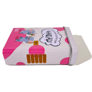 Phim hoạt hình Bunny Band-Aid trong dễ thương Hộp Thiếc-50 pcs vui vẻ Viện trợ đầu tiên cho trẻ em - Product Image 6