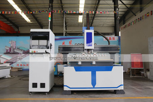 De alta velocidad ATC Turquía router de madera cnc máquinas con 8 lineal de la herramienta del sostenedor - Product Image 5