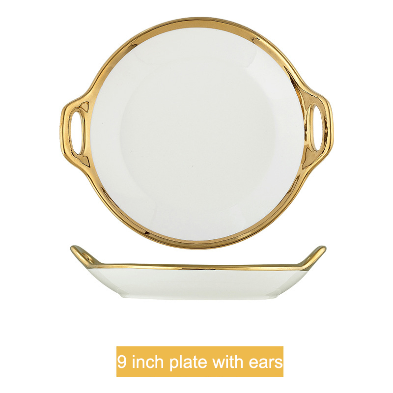 Plaque de 9 pouces avec oreilles