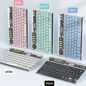 厂家直销透明照明迷你键盘无线静音键盘家用办公键盘 - Product Image 6