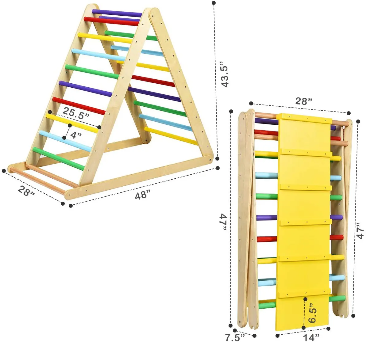 Tobogán interior infantil de colores, superventas, área de juego deportiva para niños, gimnasio en casa plegable, 2020