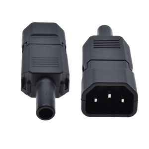 C13 C14 IEC อะแดปเตอร์ช่องเสียบสายไฟตัวเมียปลั๊กสายไฟตัวผู้ขั้วต่อสายไฟ AC250V 10A 3ขาสำหรับยึดแผงเทอร์มินัล - Product Image 6