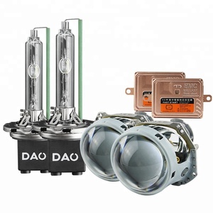 DAO yeni Aozoom ışık desen D2H 55W otomatik Bi Xenon HID projektör Lens kiti araba far projektör lambası 3.0 inç 30000H - Product Image 1