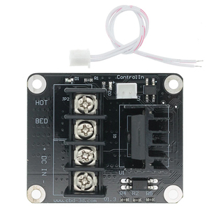 10 adet yeni 3D yazıcı sıcak yatak MOSFET güç genişletme kartı/isı yatak güç modülü için Anet A8 A6 A2 Compate siyah rampalar 1.4 - Product Image 1