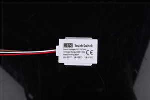 高品质发光二极管镜触摸传感器12V-24V单按钮镜传感器发光二极管镜触摸按钮 - Product Image 5