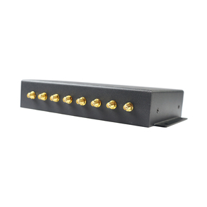 Lector RFID de largo alcance, antena 33dBi, ISO 18000-6C, 8 puertos UHF, lector RFID integrado para Control de acceso