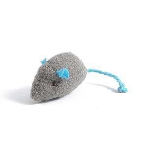 Juguetes interactivos de tela para gatos, sonajero, gato, ratón y hierba gatera precargada, piel sintética para gatos, productos para mascotas - Product Image 6