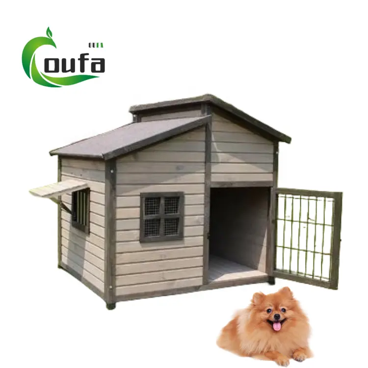 Заводская оптовая продажа, дешевый деревянный домик для собак, дышащие питомники для собак, большие уличные