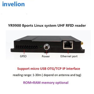 Sistema operativo Android 4G LTE Personalizado 8 puertos Canal IMPINJ R2000 Lector RFID UHF 2G ROM + 8G RAM Lector RFID de largo alcance - Product Image 3