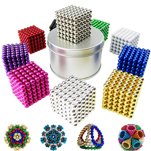 Magic Buck Dekompression <span class=keywords><strong>Puzzle</strong></span> Spielzeug 5 mm216 Magnet kugeln Würfel zappeln Sensory Toys
