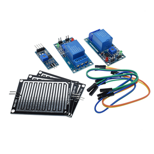 環境センサーFR-04 3.3V-5V雪雨滴検出センサーモジュール雨天モジュール湿度制御リレーモジュール - Product Image 1